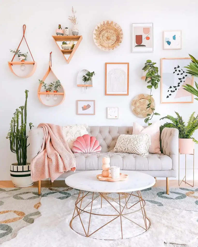 living room ideas for plants