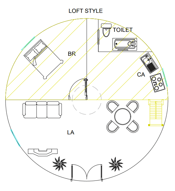 loft floor plan