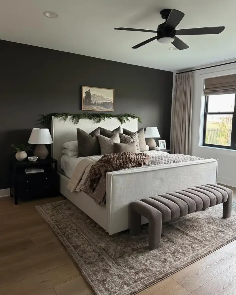 bedroom ideas gray