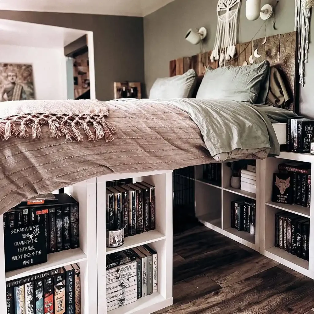 bedroom ideas for book lovers