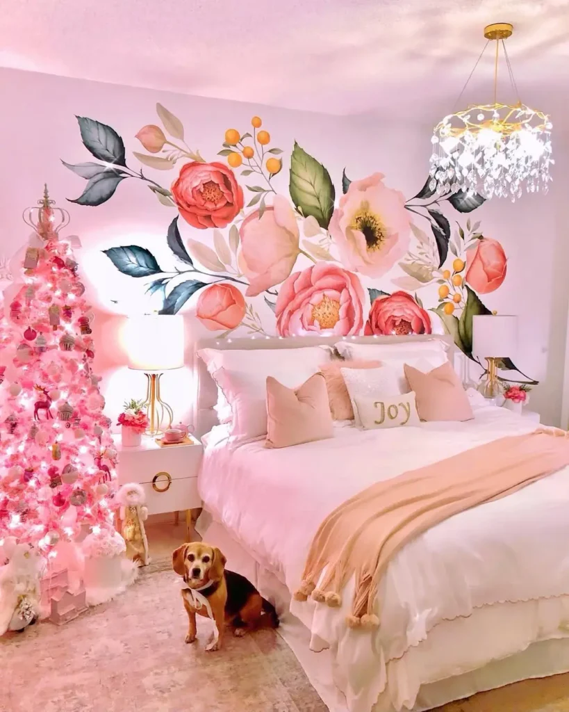 bedroom ideas pink