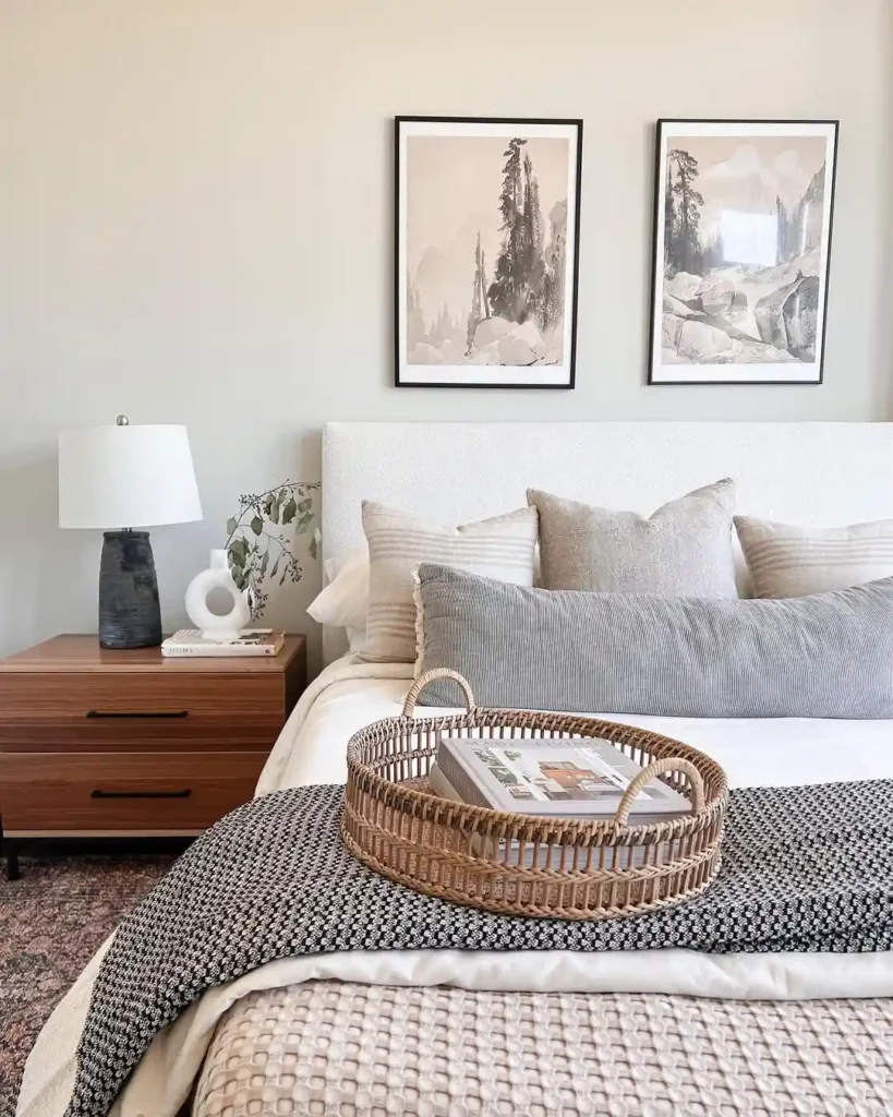 bedroom ideas for grey walls